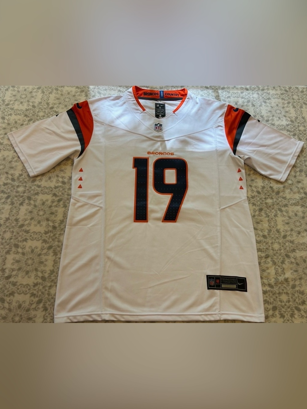 Denver Broncos Marvin Mims Jr #19 Nike Jersey
